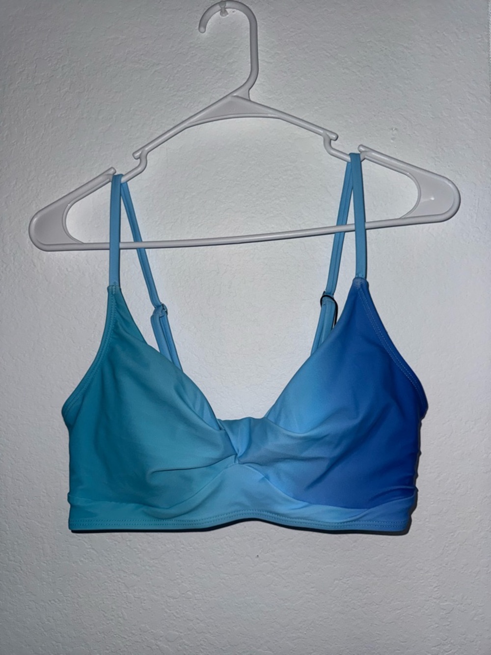 aerie Blue Ombre Swim Bikini Top